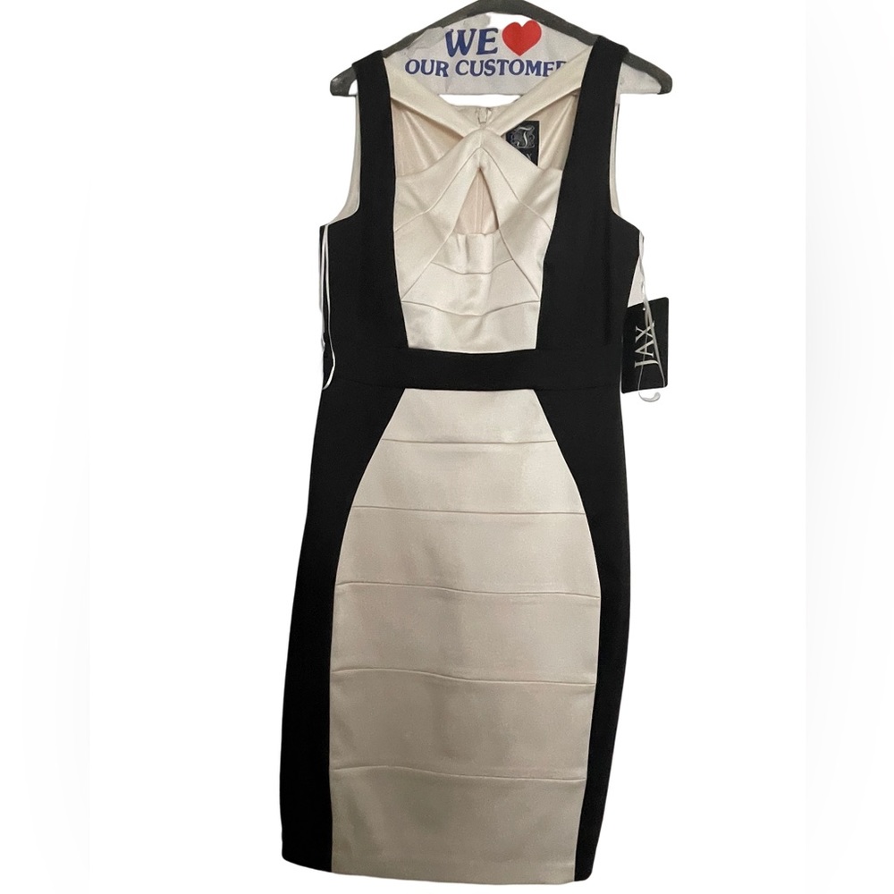 Jax bodycon stretch satin dress